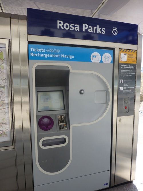 Station Rosa Parks - Tram 3b